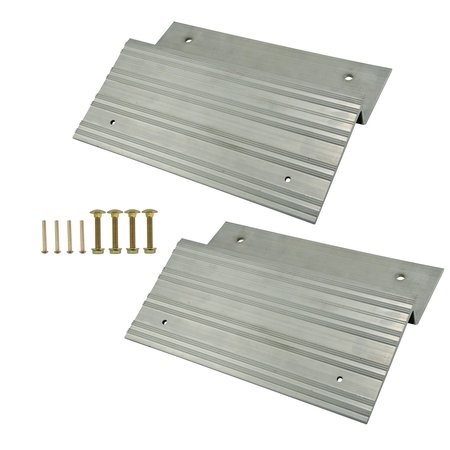 Erickson 1/4" Aluminum Ramp Plates 12"X12" Kit 07300